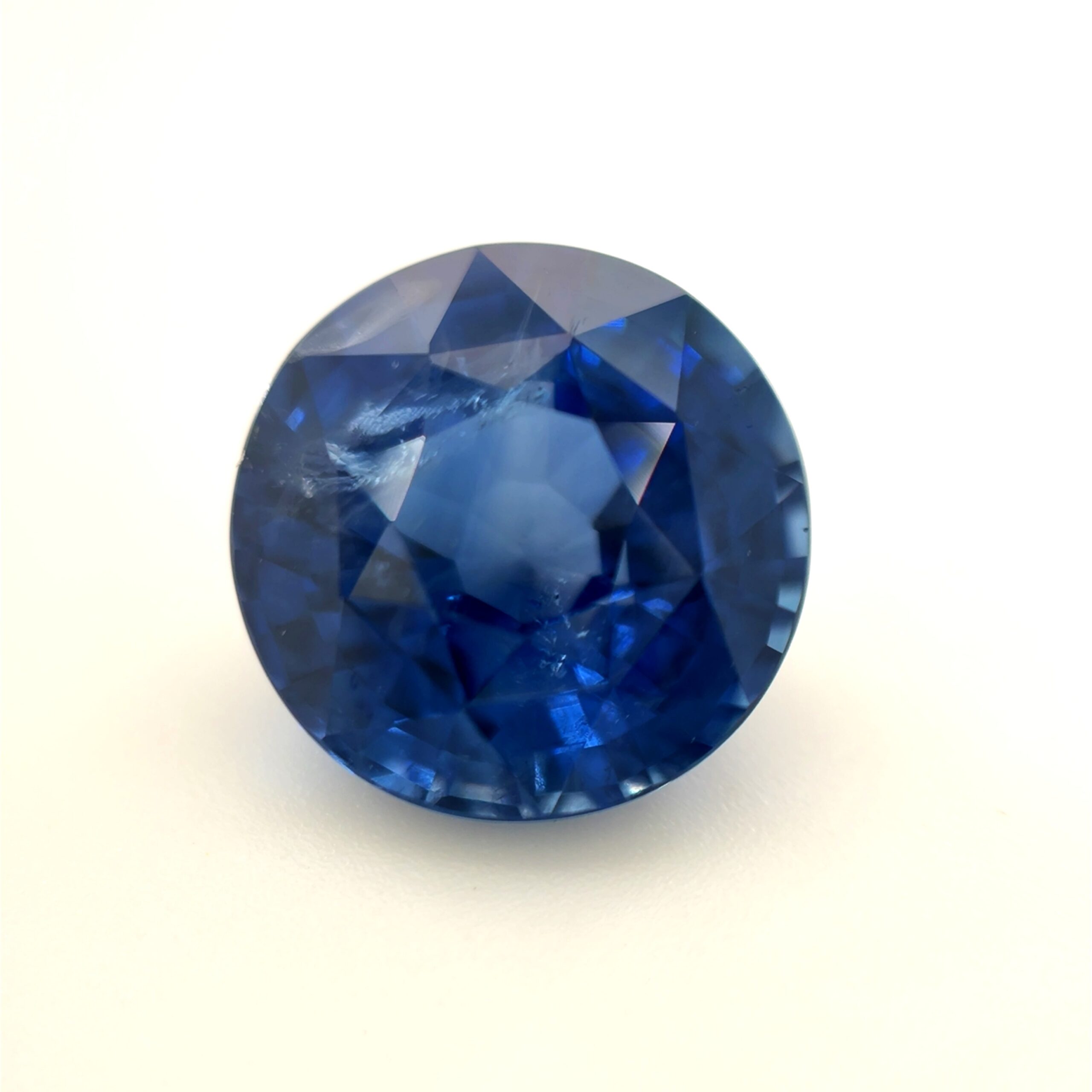 Saphir rond 4.74ct