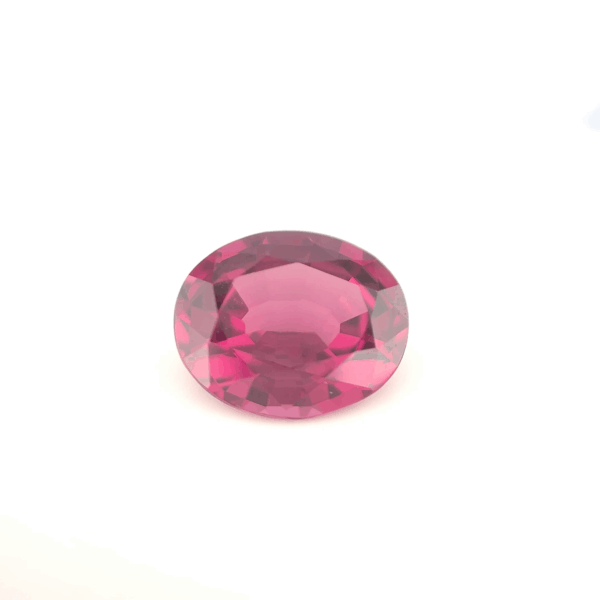 Grenat Rhodolite ovale 5,80ct