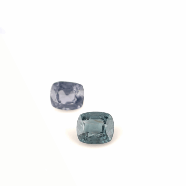 Lot 2 spinelles fancy coussin 2,25ct