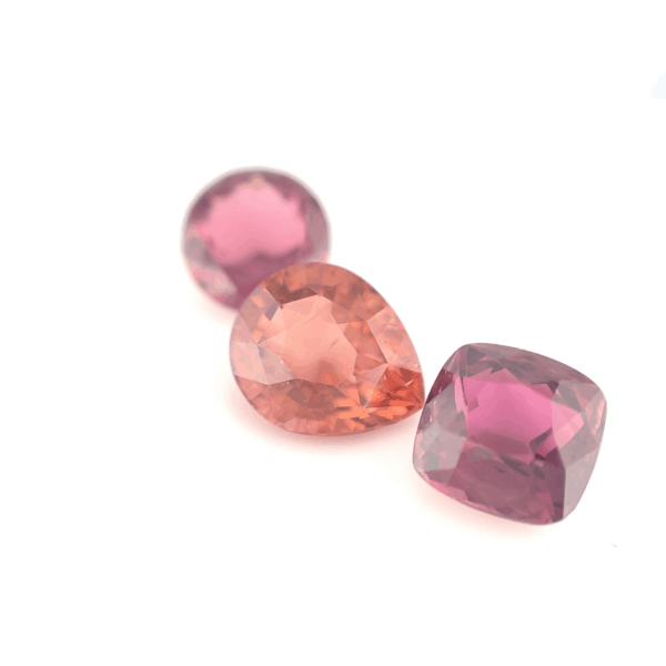 Lot 3 tourmaline fancy 7,22ct