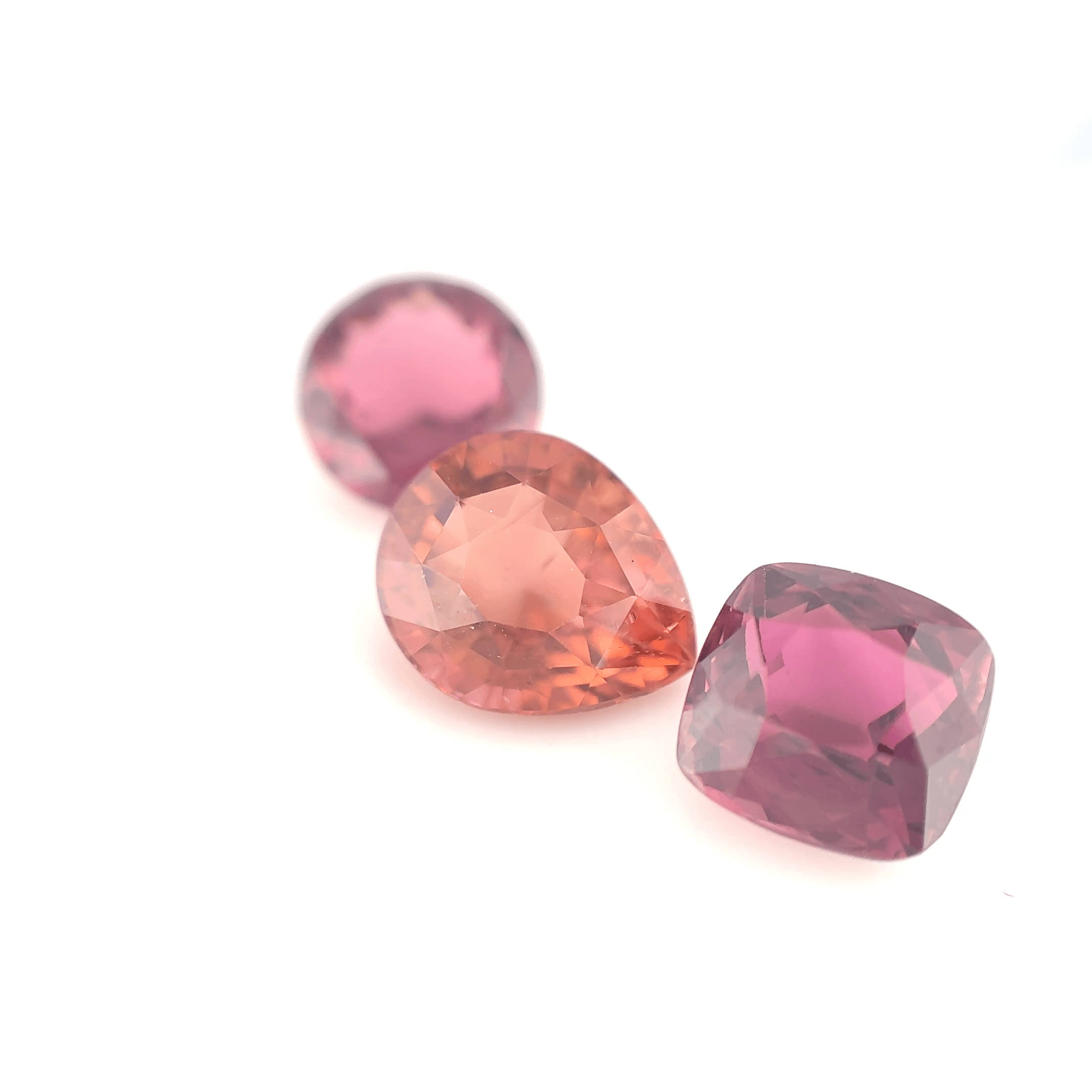 Lot 3 tourmaline fancy 7,22ct