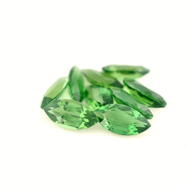 Lot 9 Tourmalines marquise 4,64ct