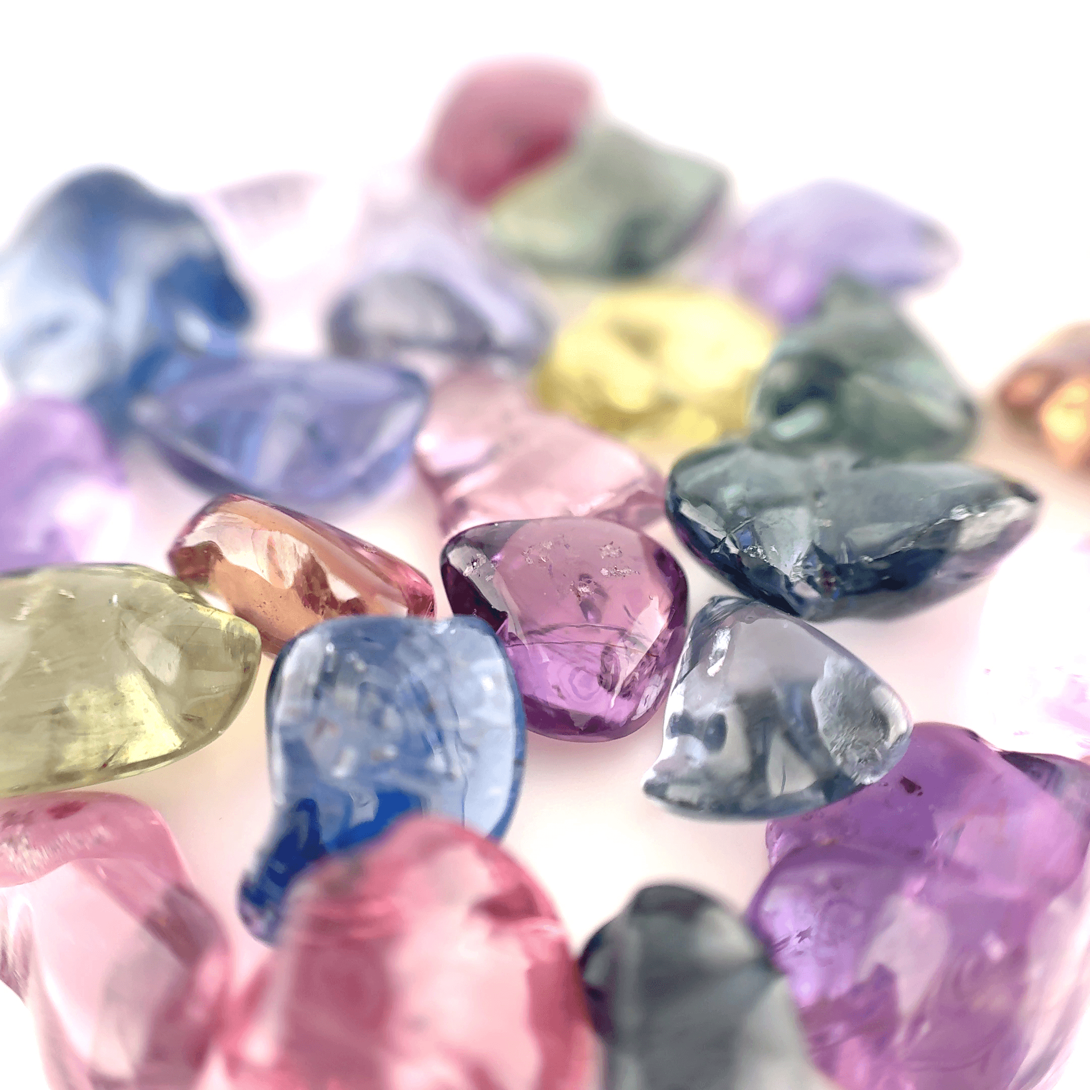 Lot Saphirs bruts polis 148,72ct – Image 4