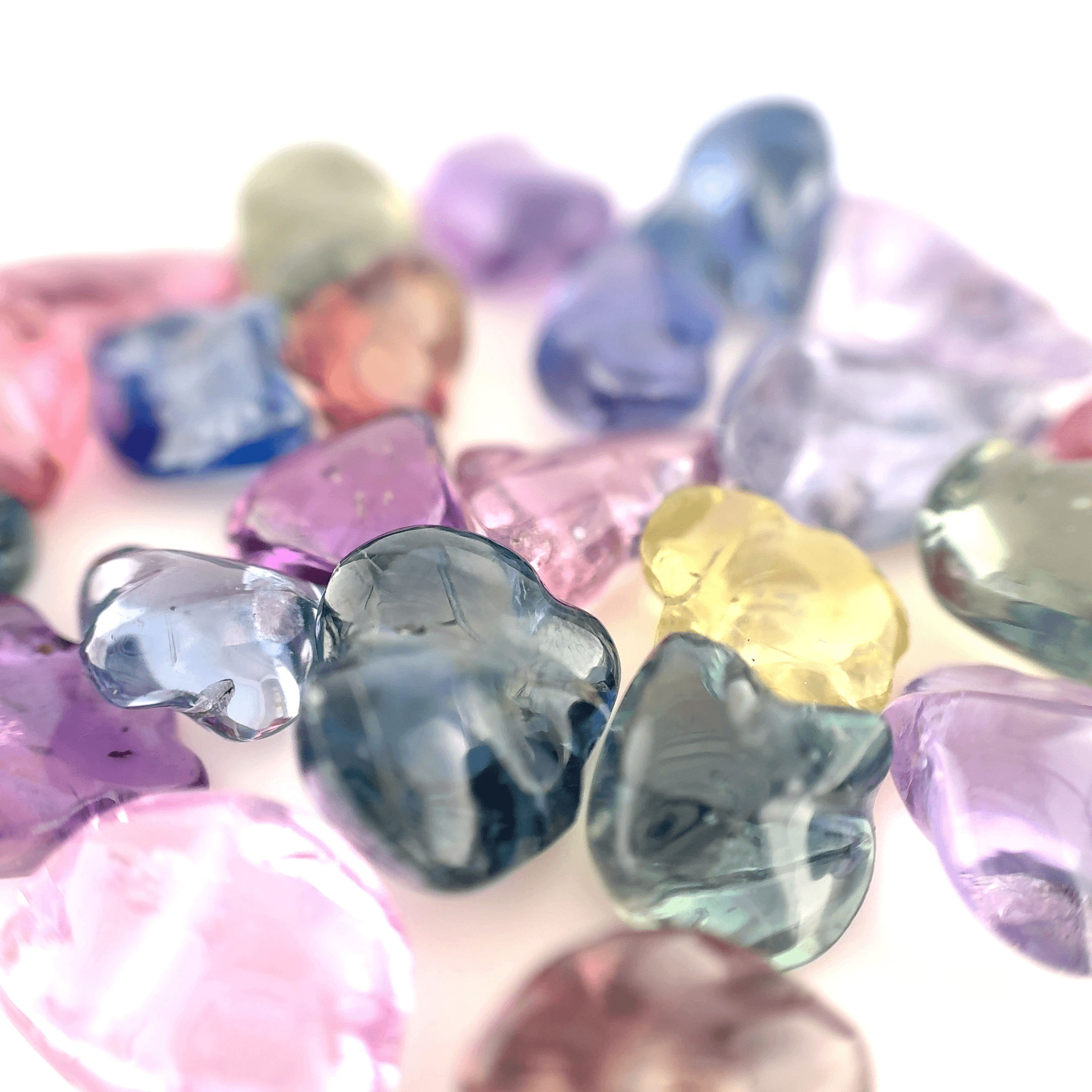 Lot Saphirs bruts polis 148,72ct – Image 5