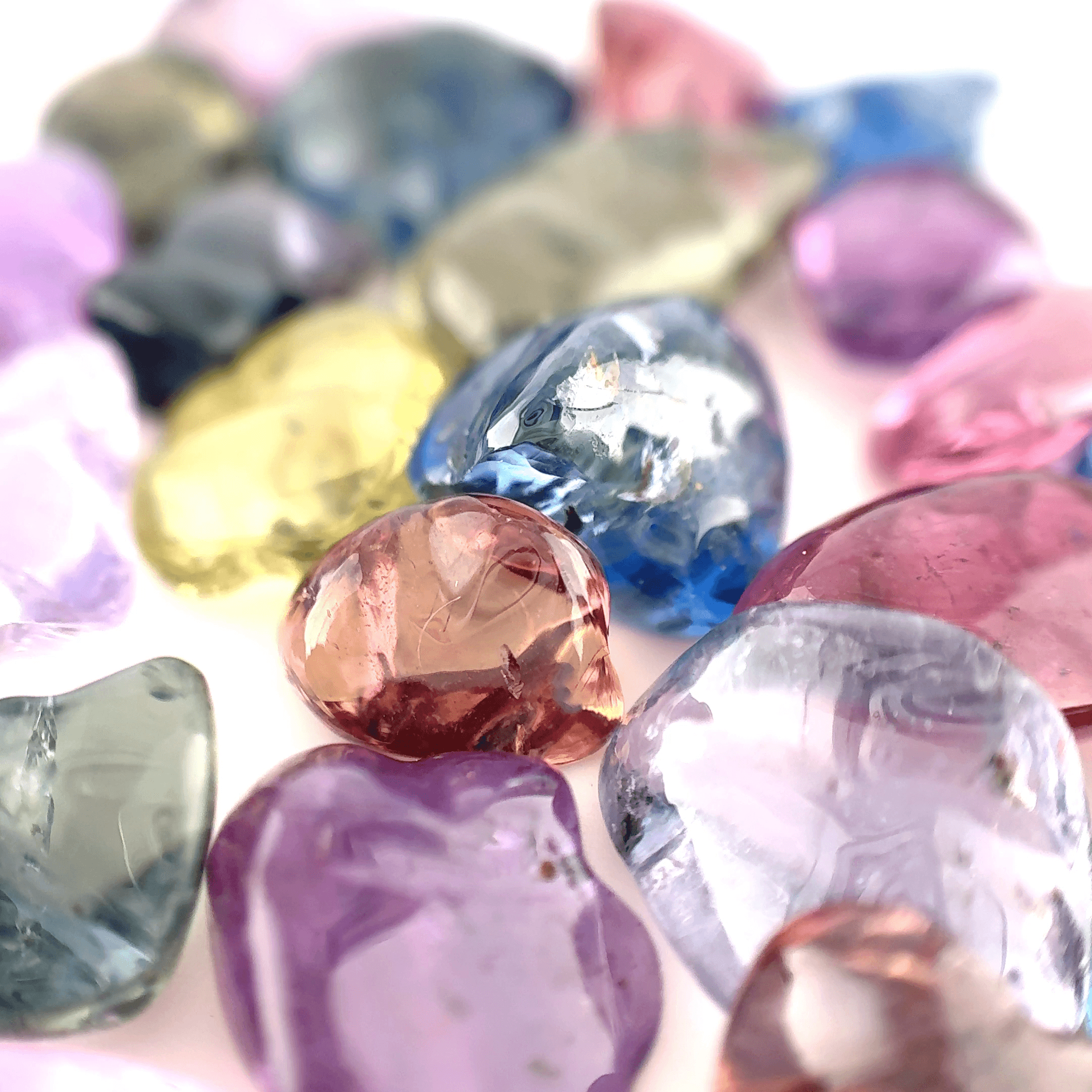Lot Saphirs bruts polis 148,72ct – Image 6