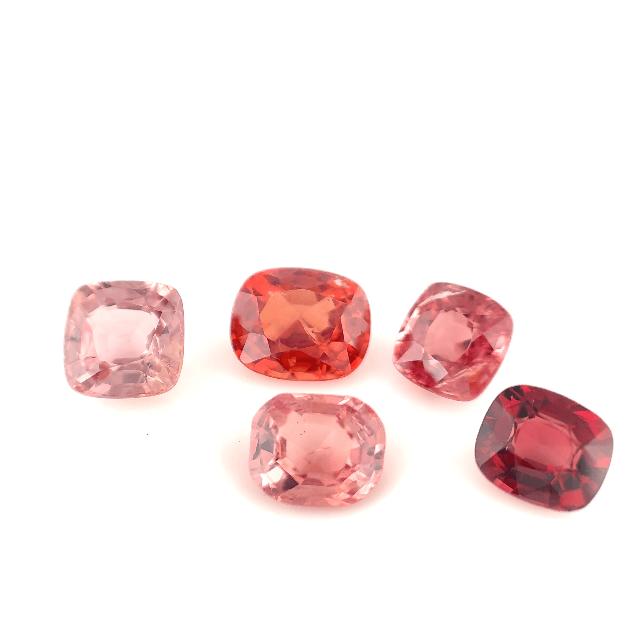Lot 5 Spinelle Fancy coussin 5,21ct