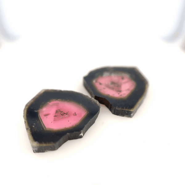 Lot tranches Tourmaline Watermelon 10,76ct