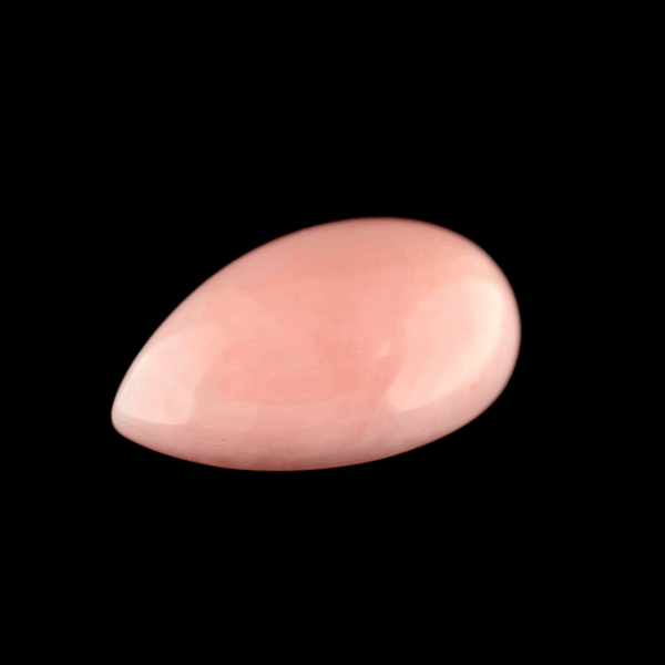 Opale rose cabochon poire 8,50ct