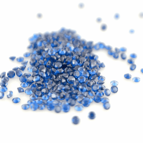 Pavage Saphir bleu rond
