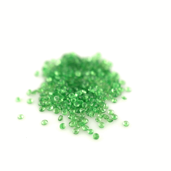 Pavage Tsavorite medium rondes