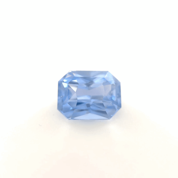 Saphir taille émeraude 1.98ct