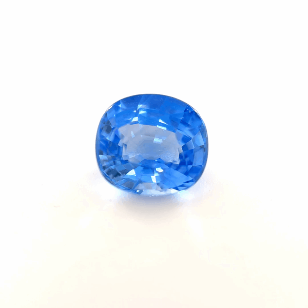 Saphir coussin 2.66ct