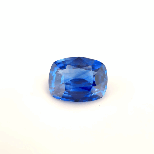 Saphir coussin 3,36ct