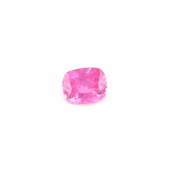 Saphir rose coussin 2,20ct