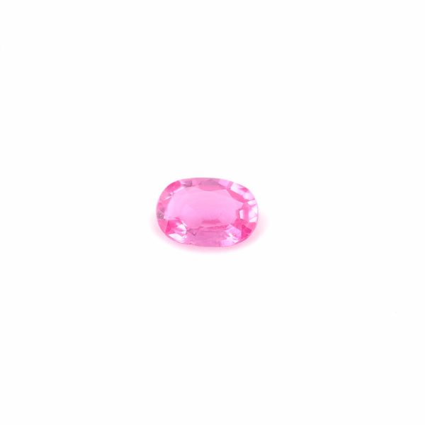 Saphir rose ovale 1,19ct