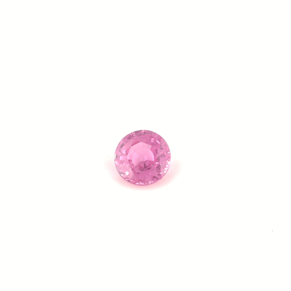 Saphir rose rond 1,15ct
