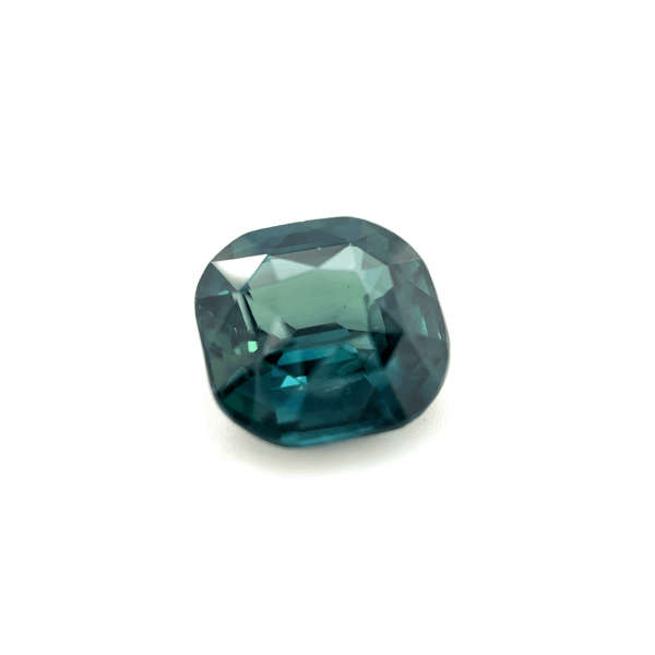 Saphir Teal coussin 3.06ct