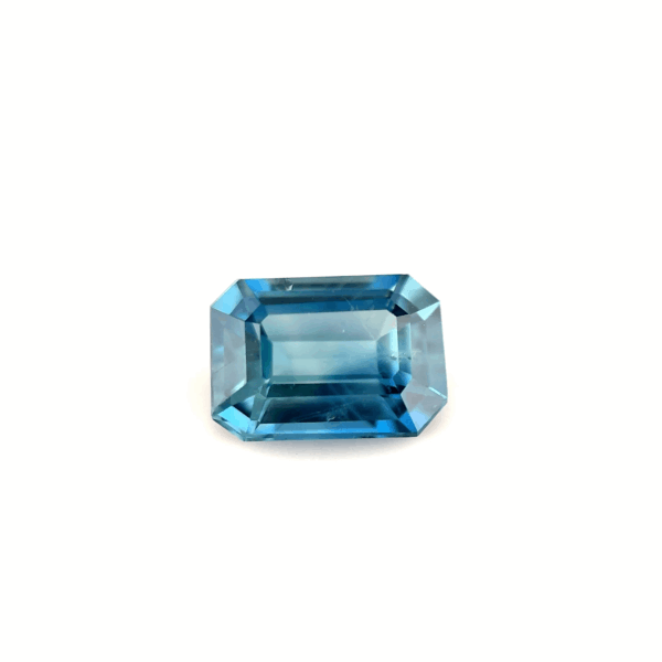 Saphir teal taille émeraude 1,75ct