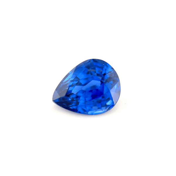 Saphir poire 2.01ct