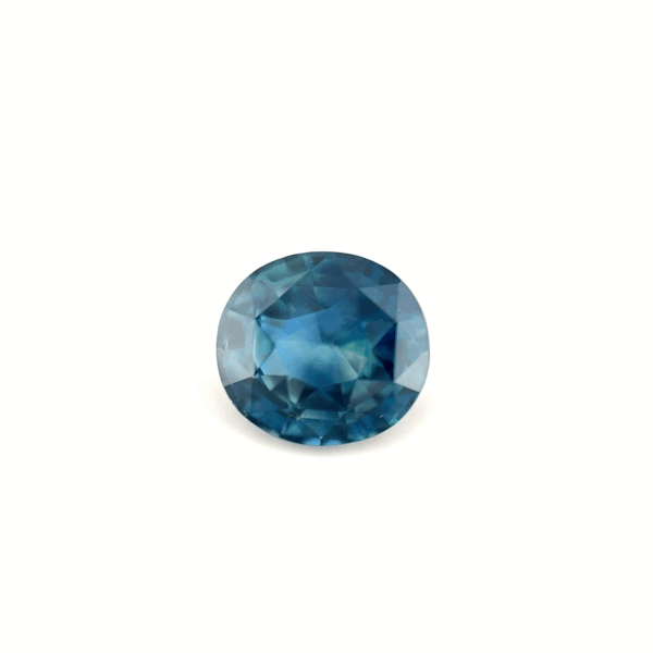 Saphir teal coussin 2,03ct