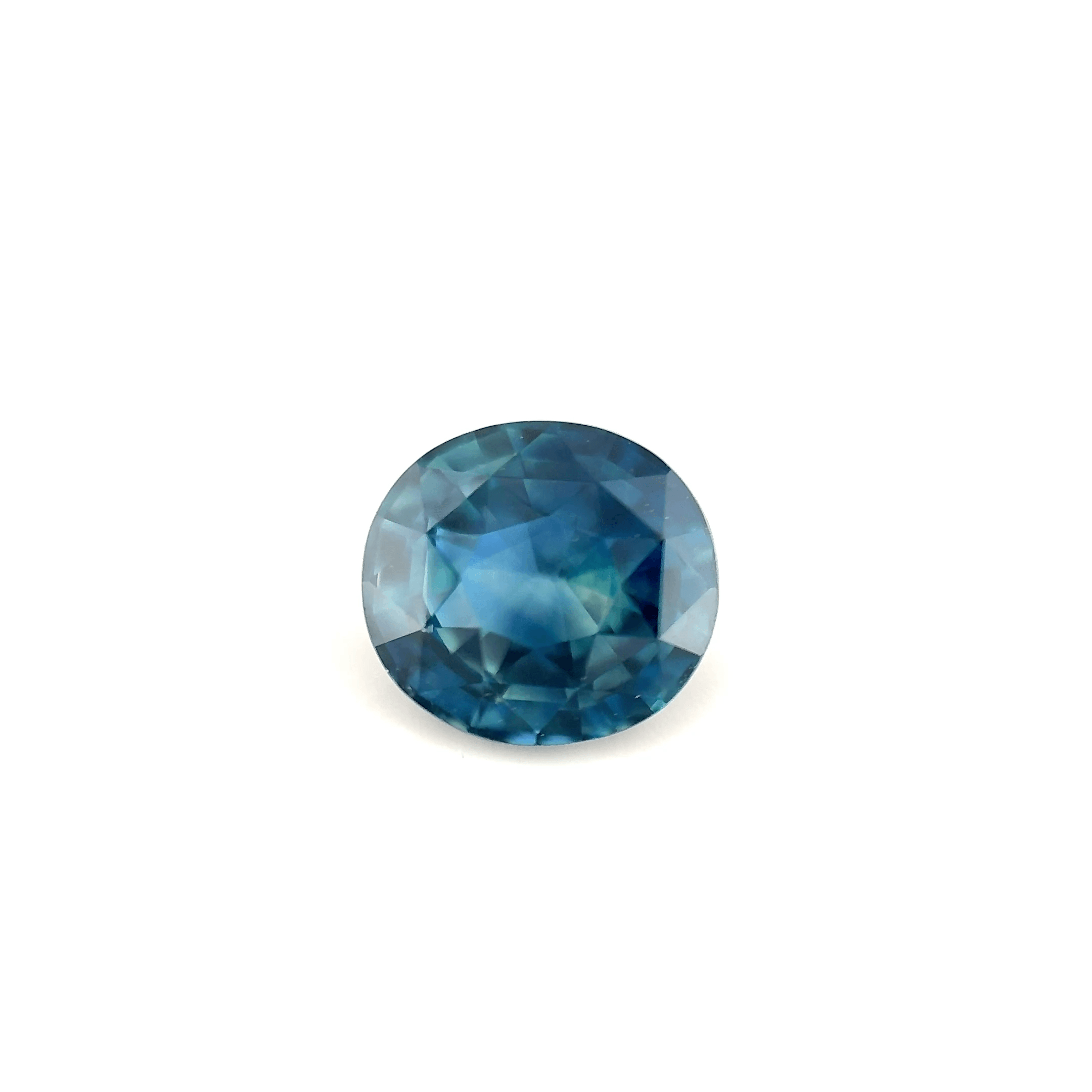 Saphir teal coussin 2,03ct