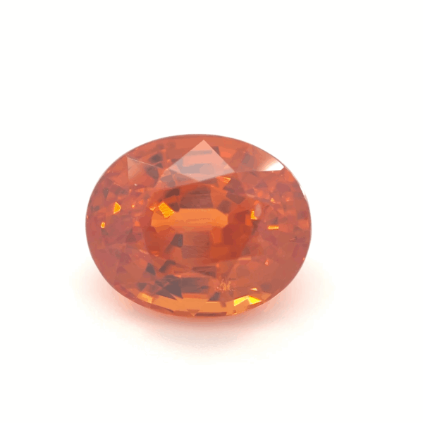Grenat spessartite ovale 5.54ct
