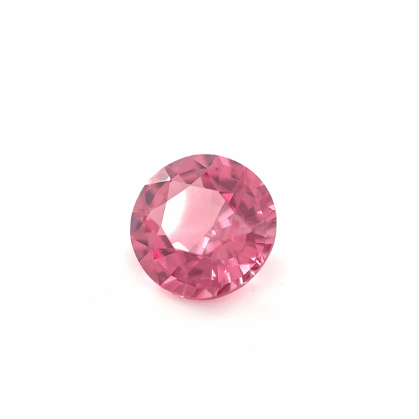 Spinelle rose rond 1.33ct
