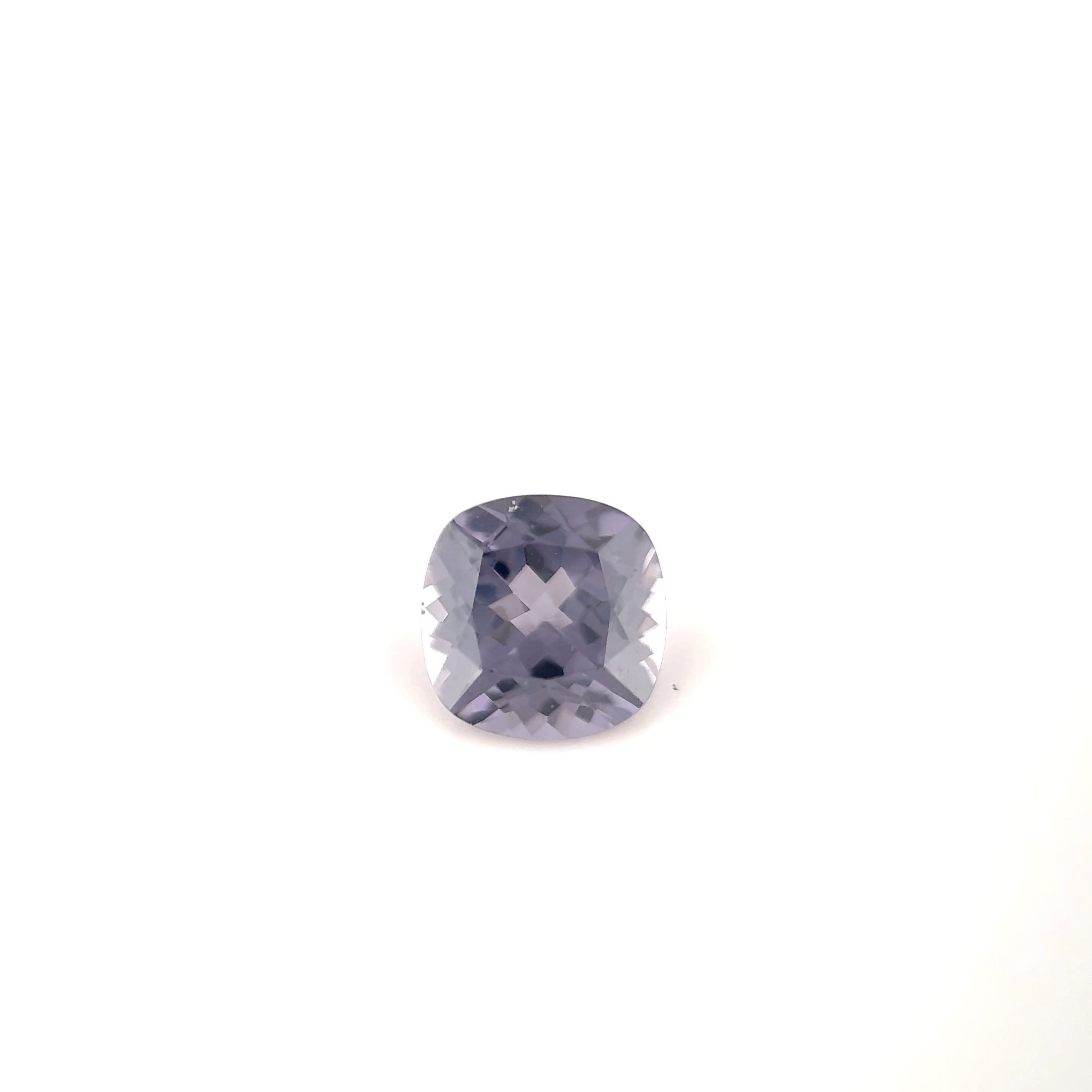 Spinelle violet gris coussin 1,25ct