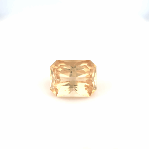 Tourmaline orangée Taille émeraude 3,20ct