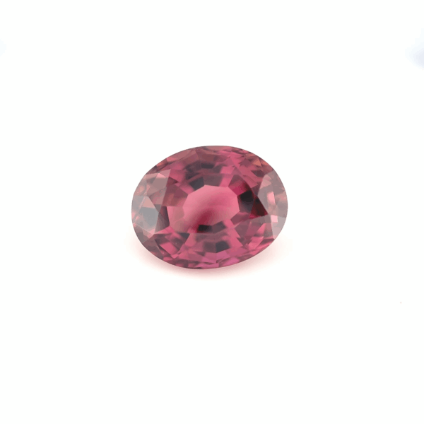 Tourmaline rose ovale 4,52ct
