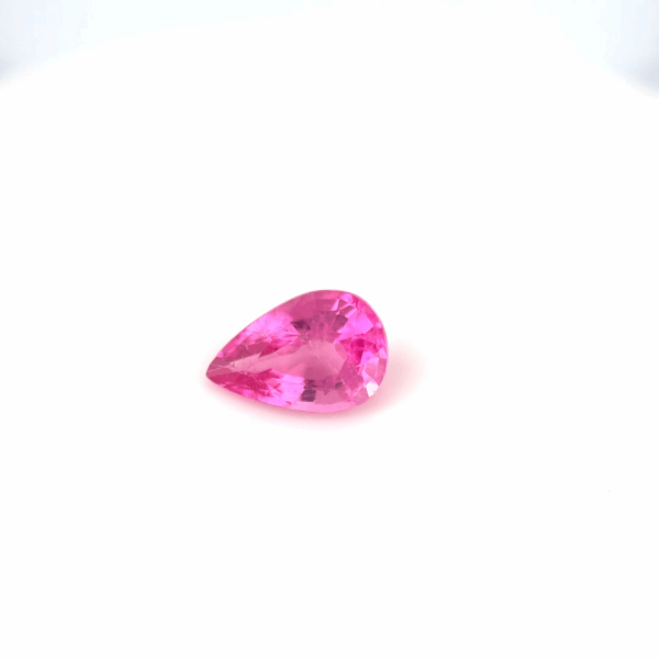 Tourmaline rose poire 1,33ct