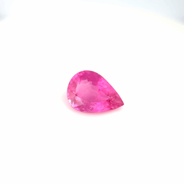 Tourmaline rose poire 1,93ct
