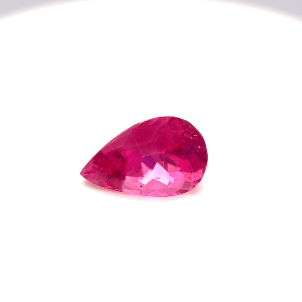 Tourmaline rose poire 2,71ct