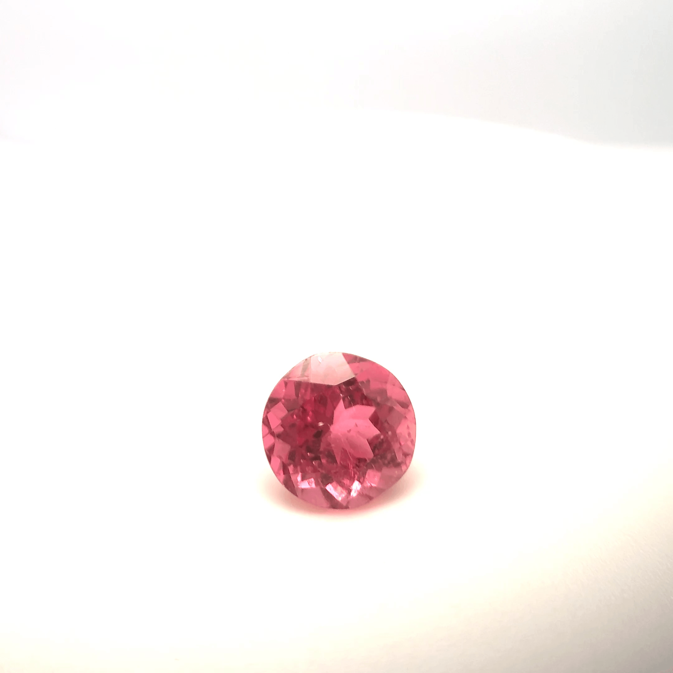 Tourmaline rose ronde 1,51ct