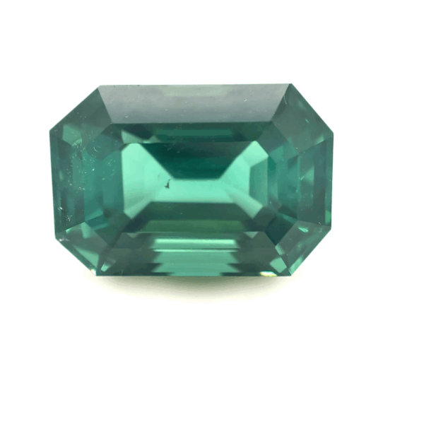 Tourmaline verte taille émeraude 6.99ct