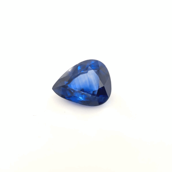 Saphir poire 1.60ct