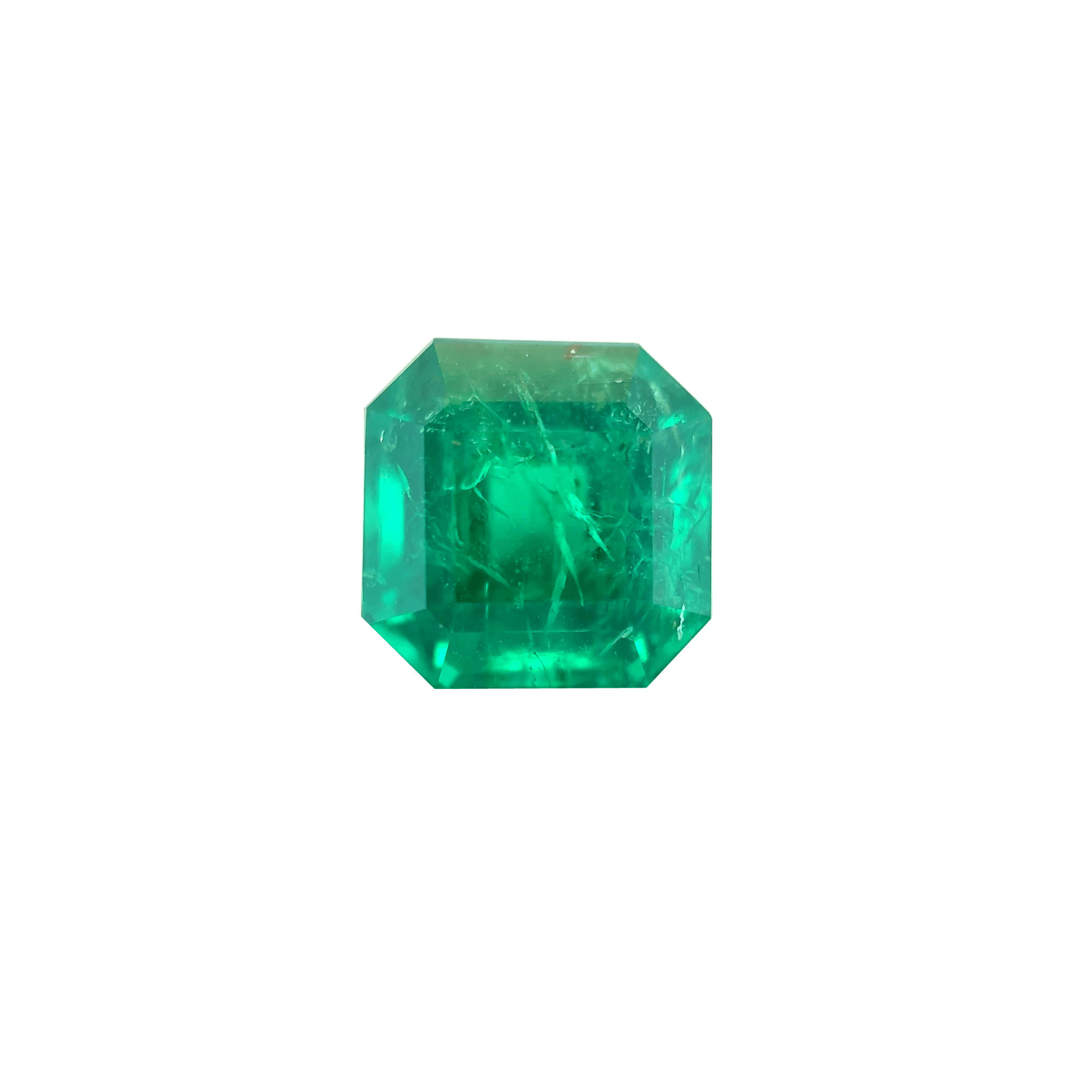 Émeraude taille émeraude 2,81 carats