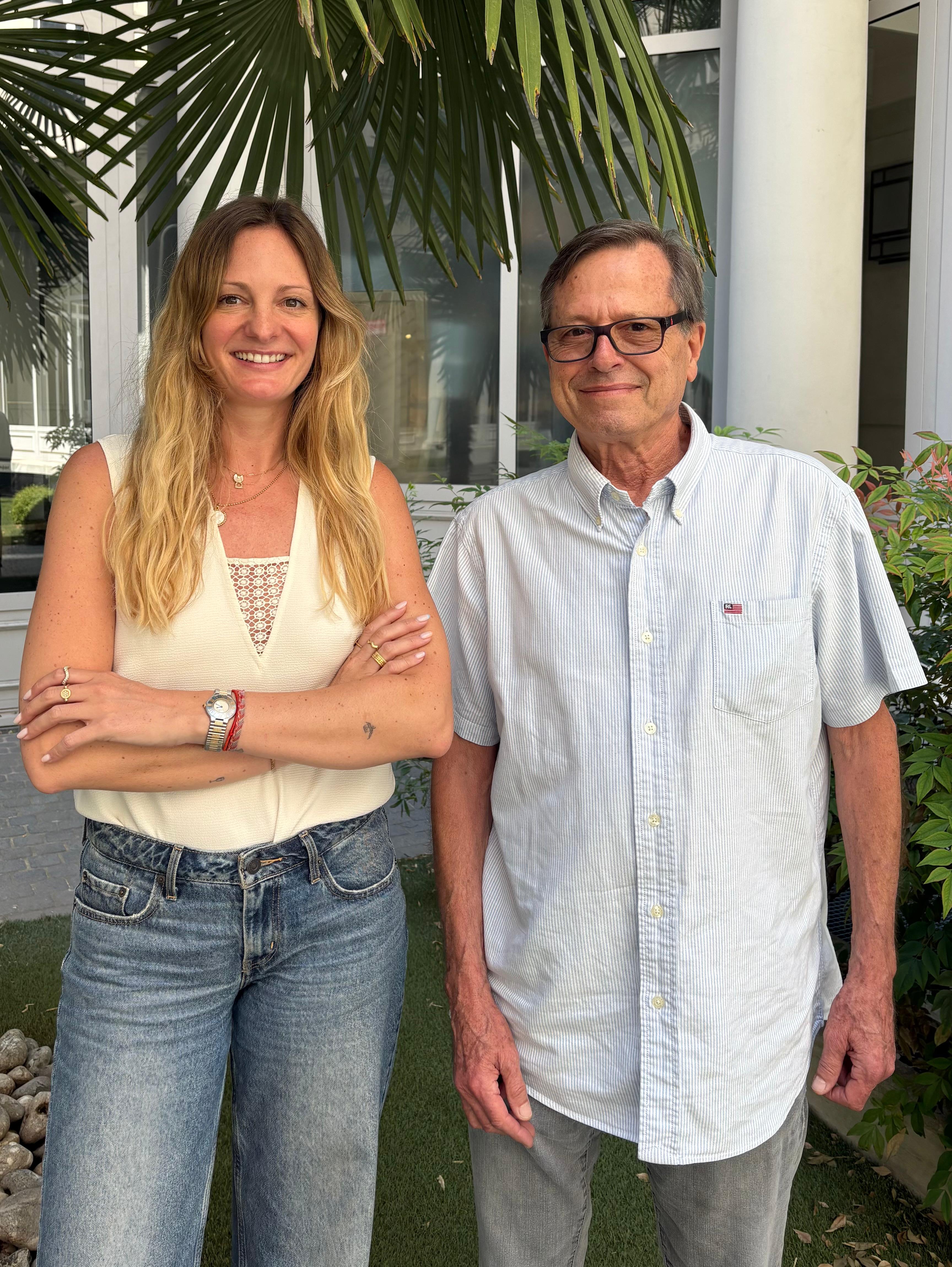 Jacques Frappa et Kim Looten, gemmologues chez Gama Gem Paris