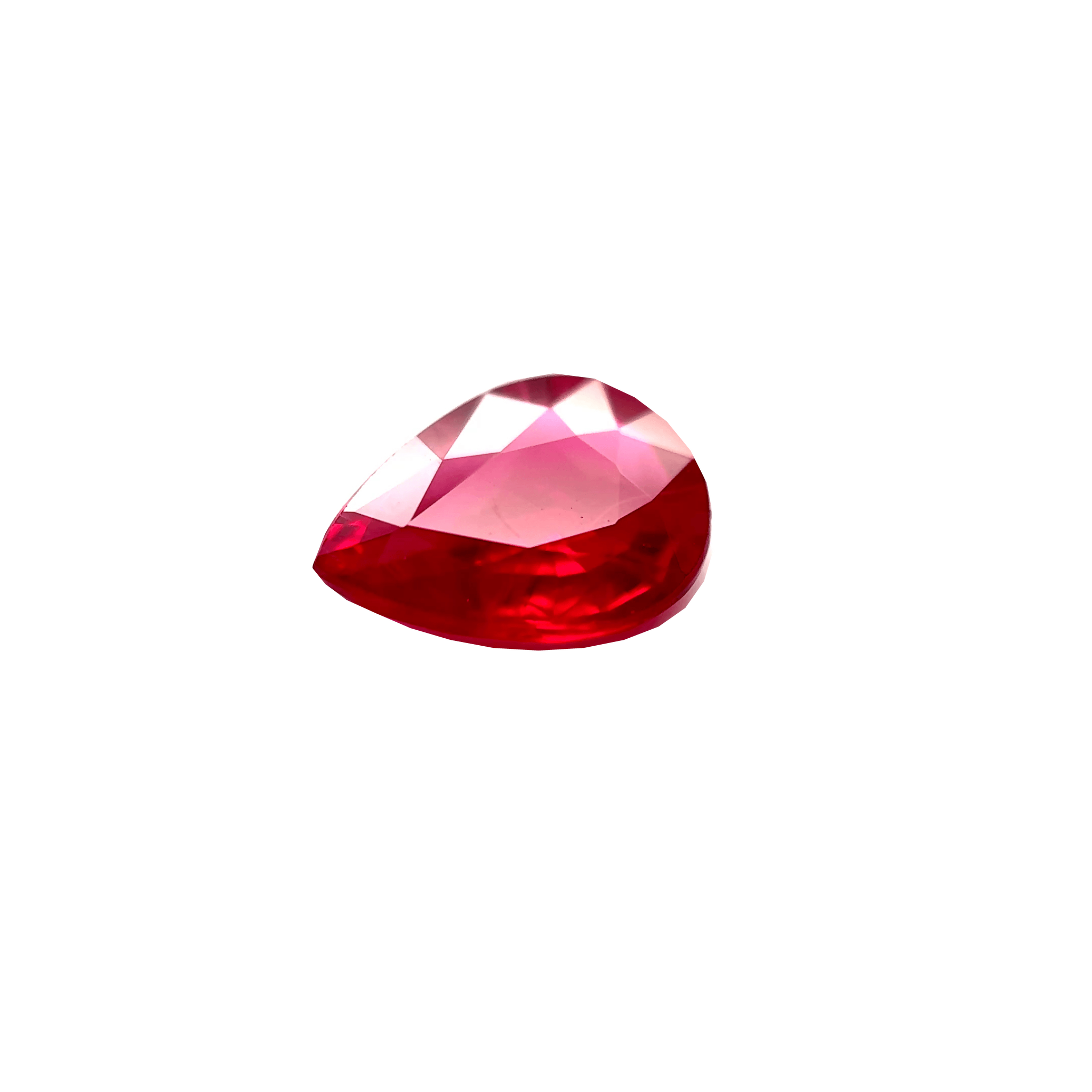 Rubis poire 1,09 carat